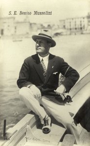 Benito Mussolini da Italian Photographer